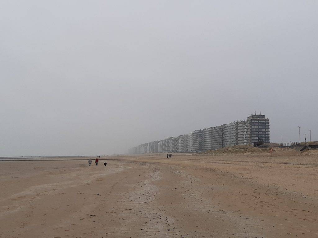 Middelkerke strand zicht